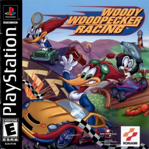 Woody Woodpecker Racing (USA) Cover